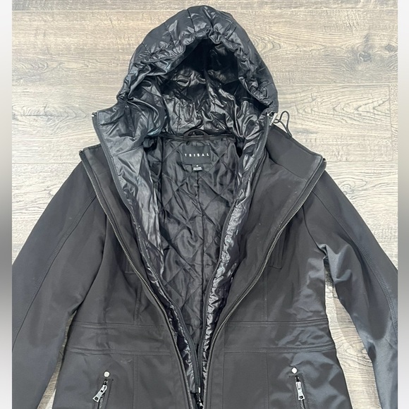 Women winter jacket with hoodie size M - Picture 5 of 9